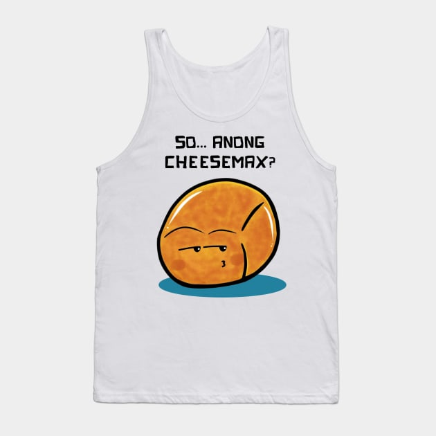 Pinoy Panaderia Classics: Cheese Bread Tank Top by Sketchbook ni Abi